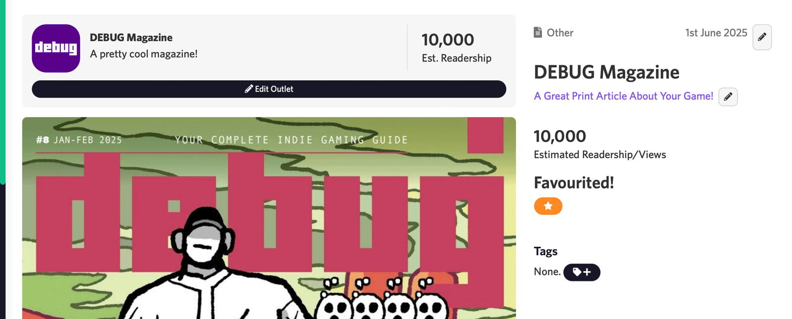 Coverage Bot – Print/Other Coverage