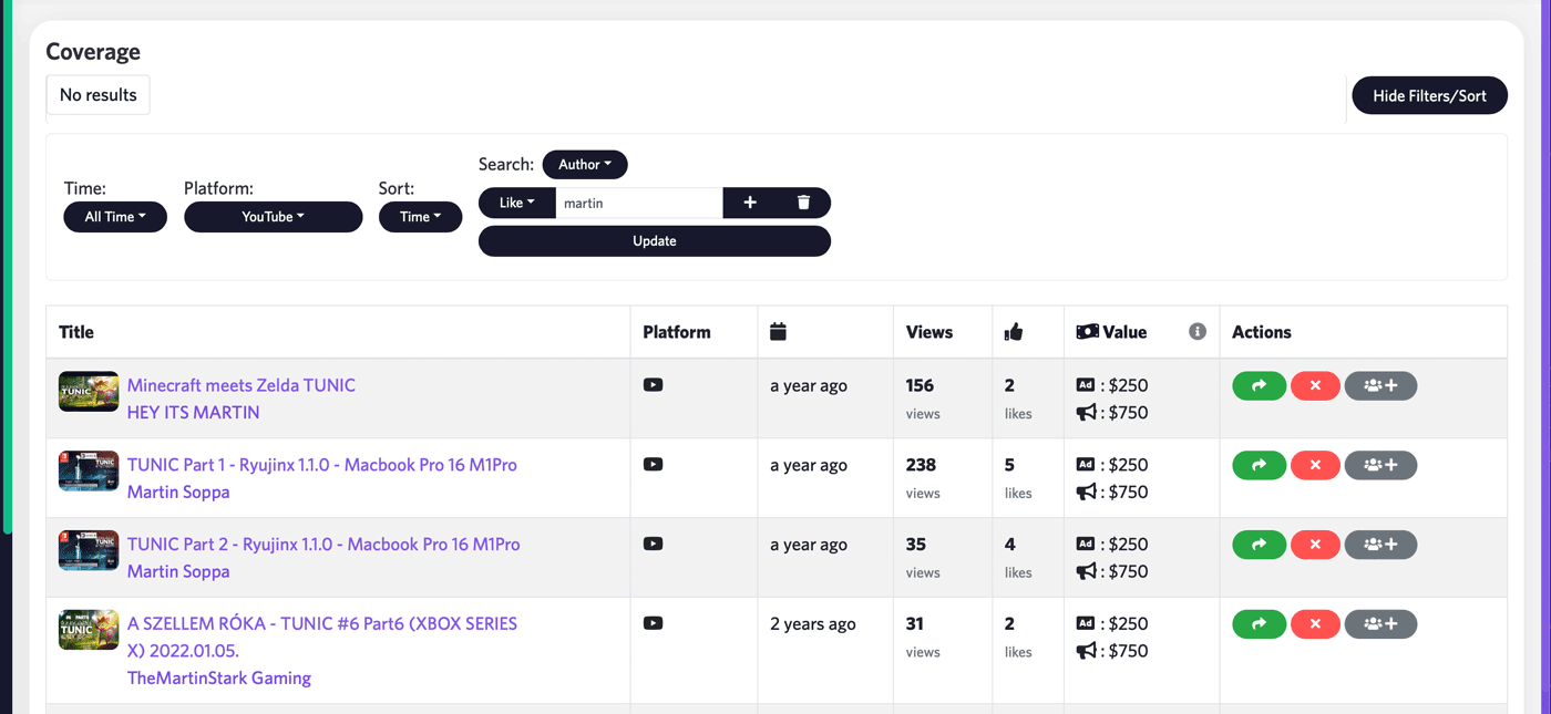 Coverage Bot – Search Authors